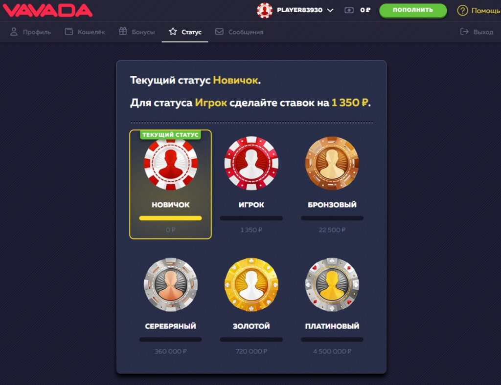 Вавада промокоды и бонус коды